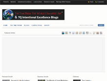 Tablet Screenshot of intentionalexcellence.com